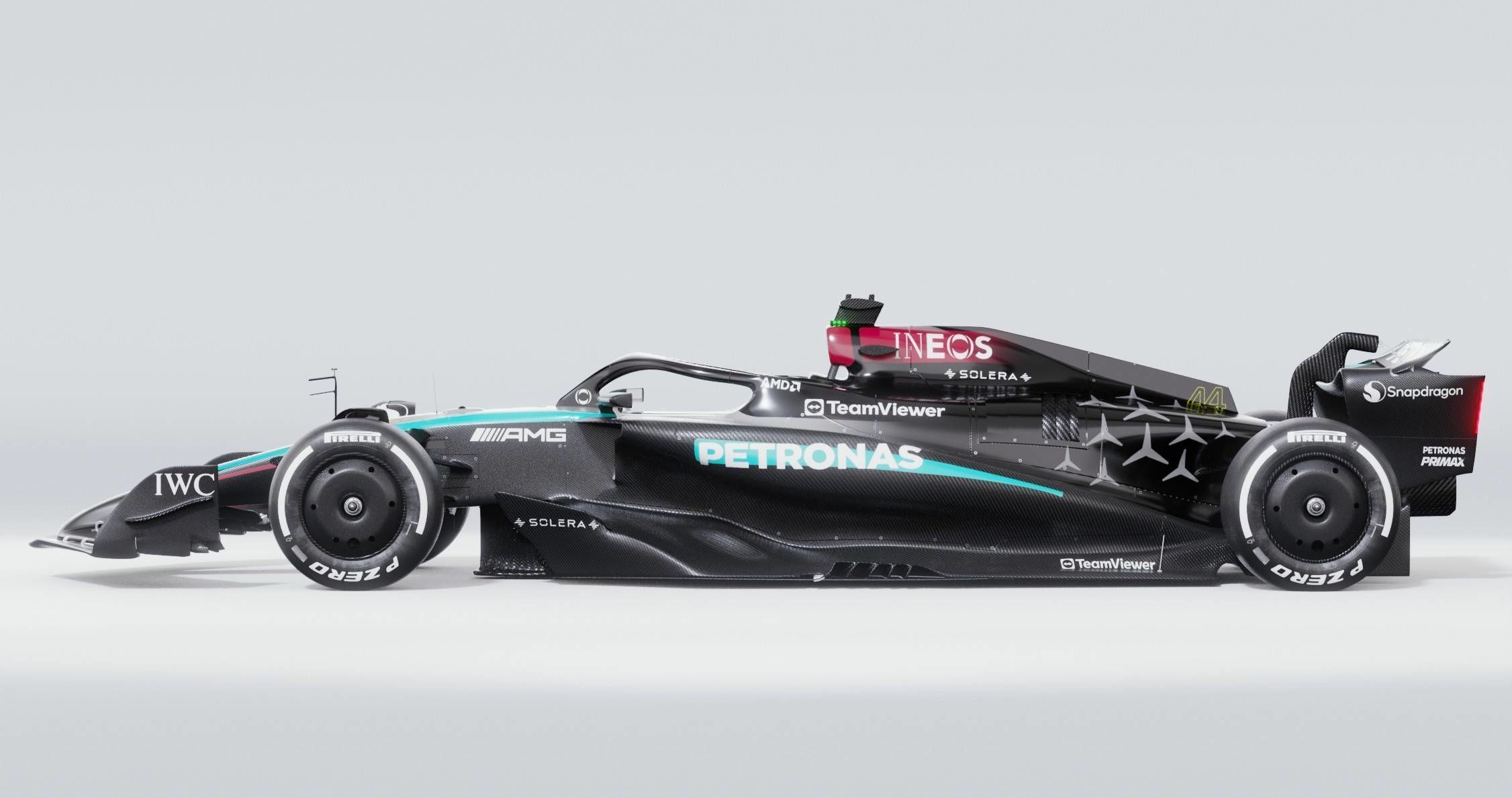 F1 Mercedes W15 3D model | CGTrader