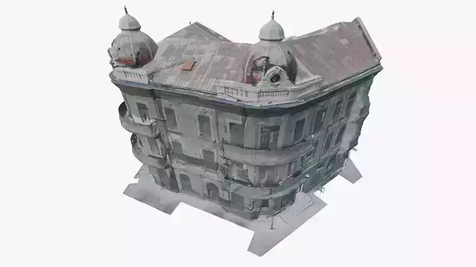 3D Scan Old Building 1