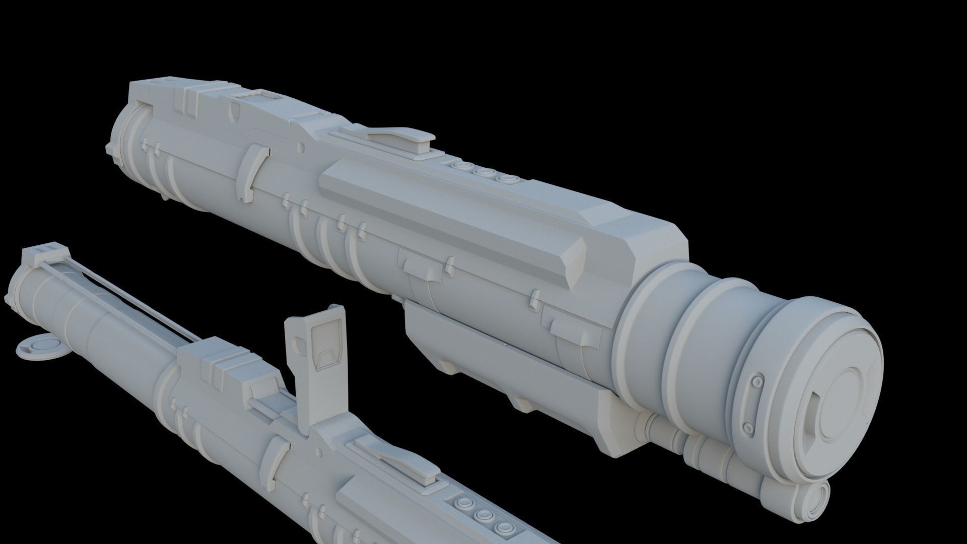 Sci-Fi RPG 3D model_2