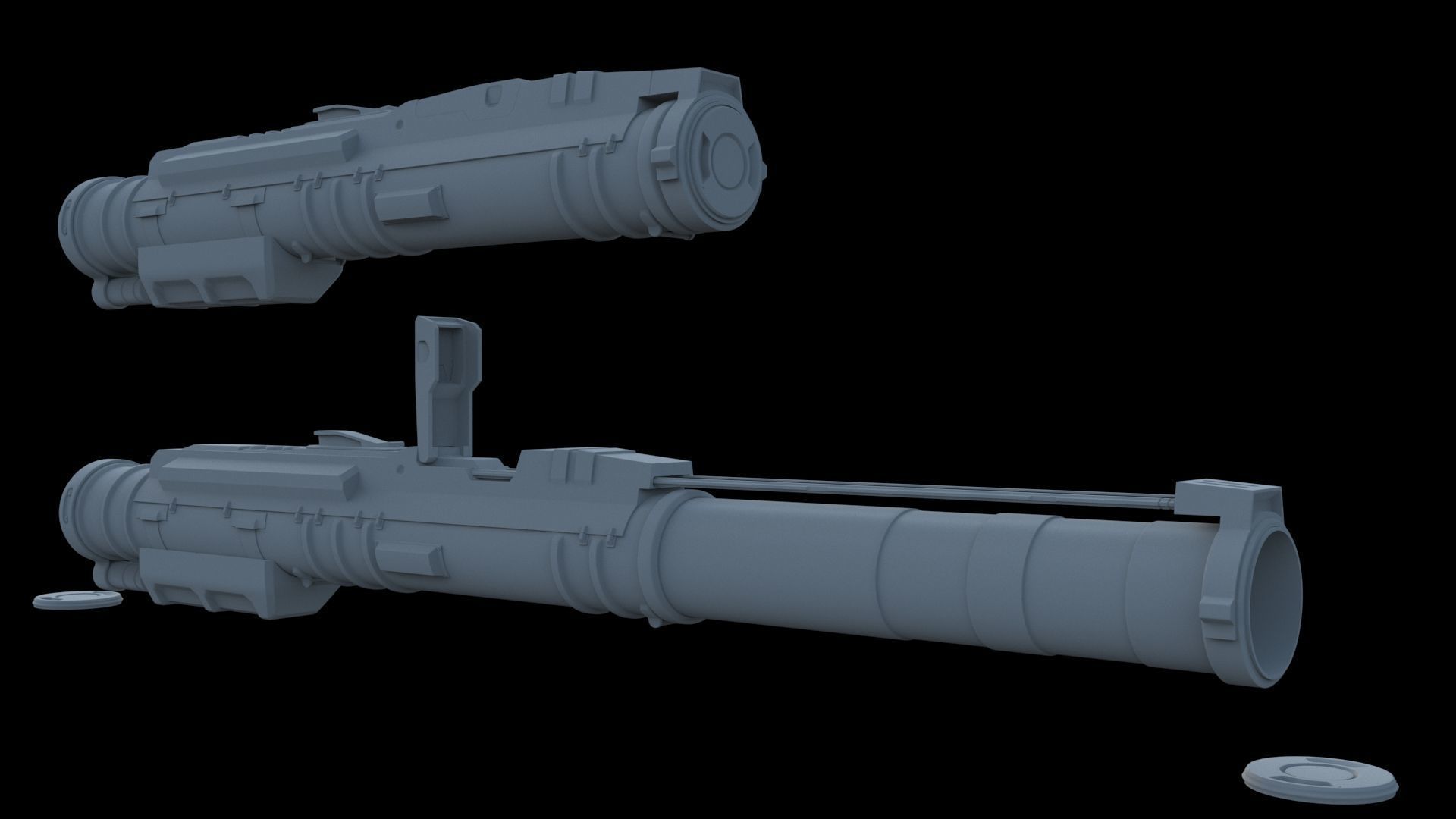 Sci-Fi RPG 3D model_1