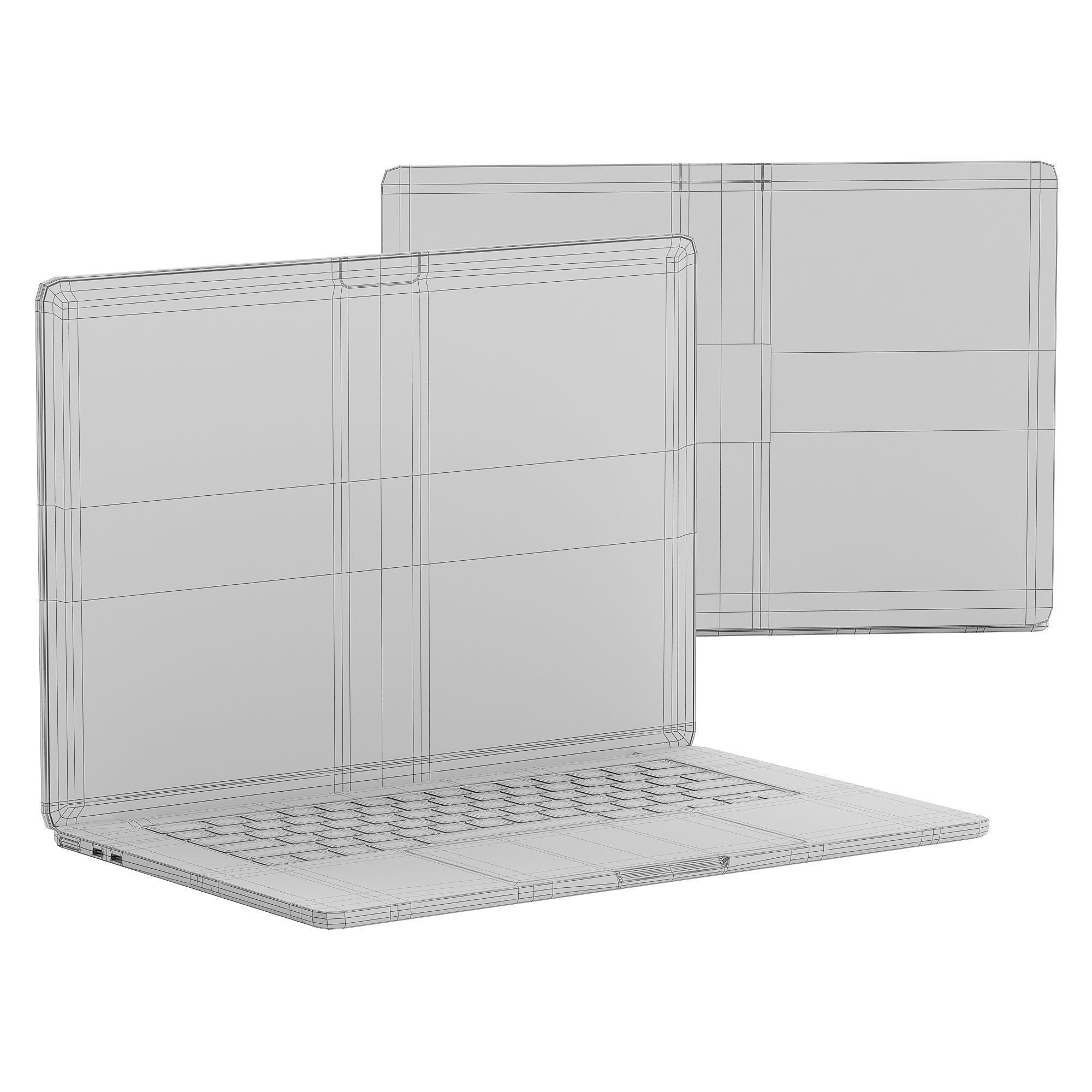 MacBook Air 15 3D model_5