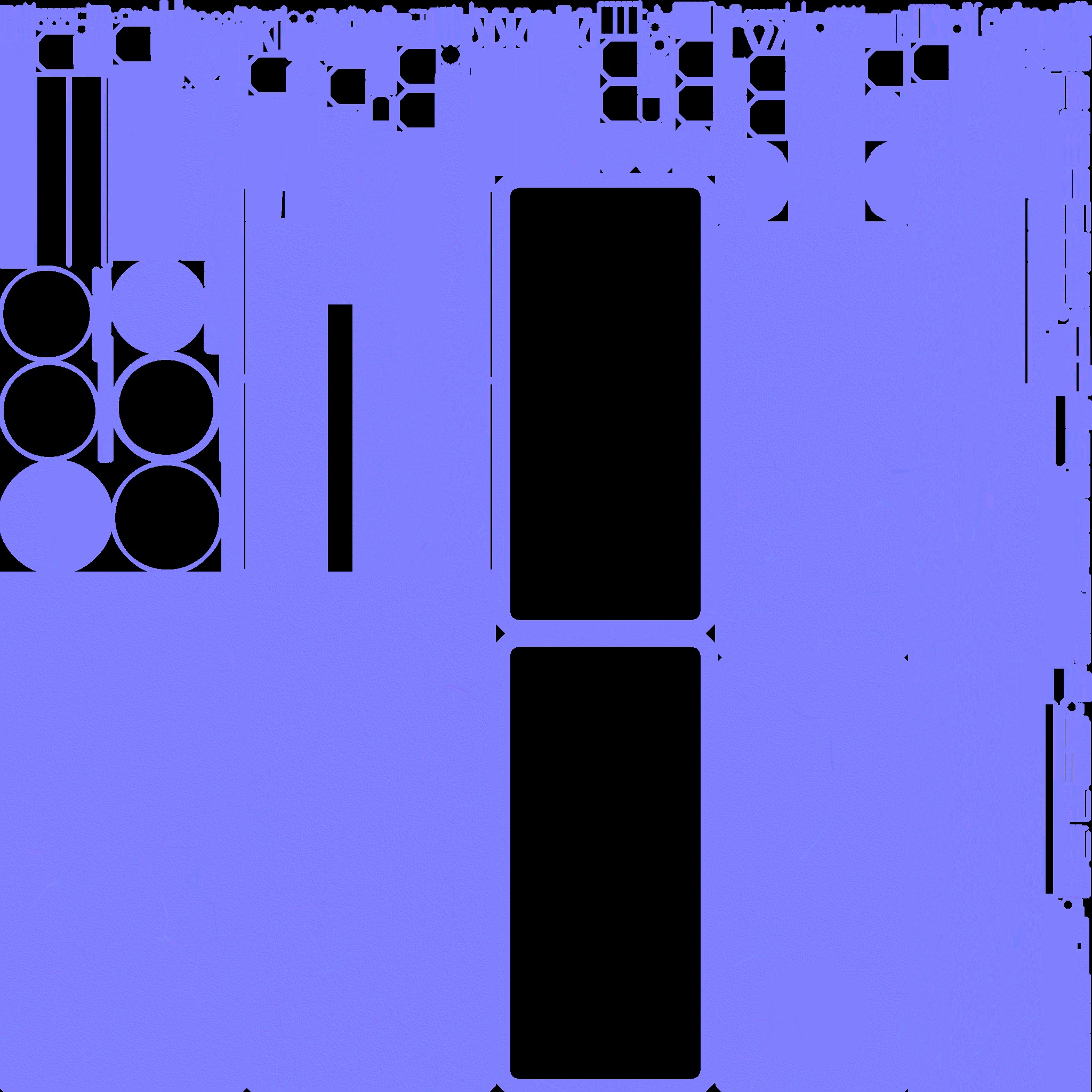 Sci-fi door Low-poly 3D model_22