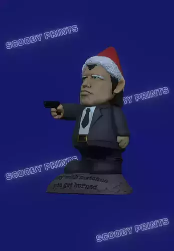 JOHN TRAVOLTA GNOME FROM PULP FICTION FAN ART