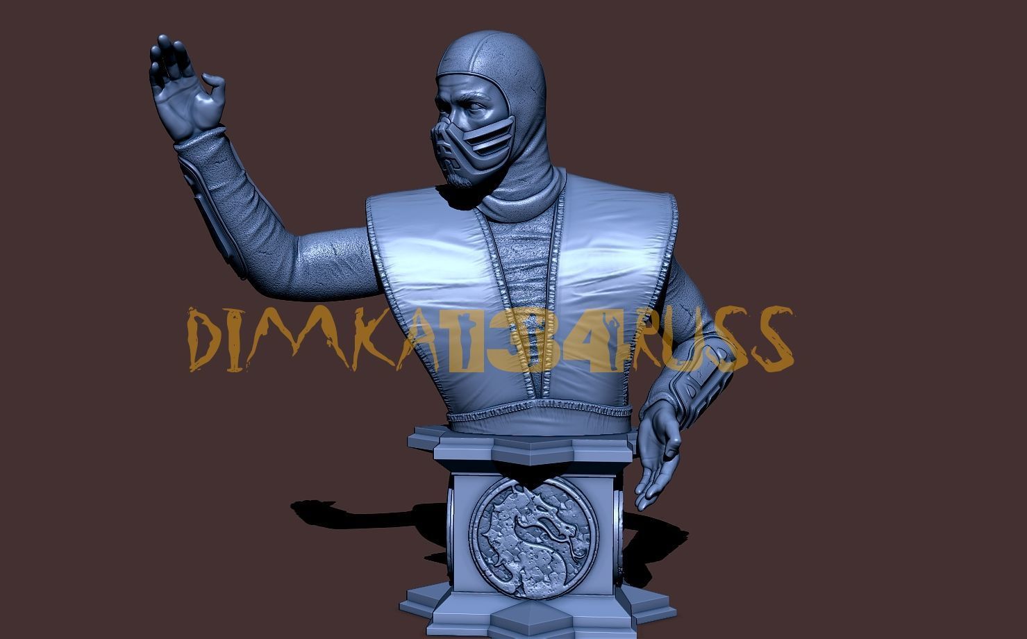 SUB ZERO BUST 3D print model_5