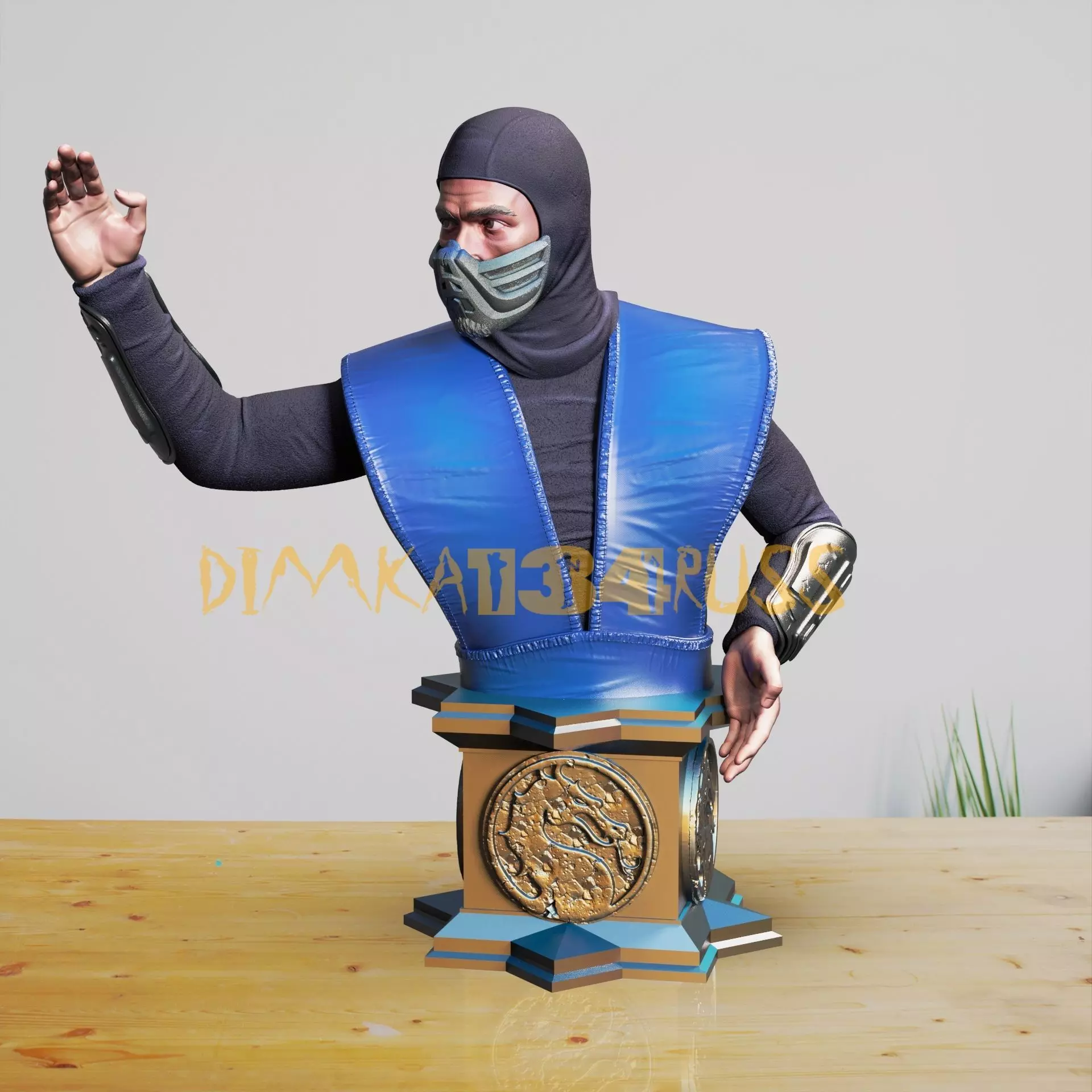 SUB ZERO BUST 3D print model_0