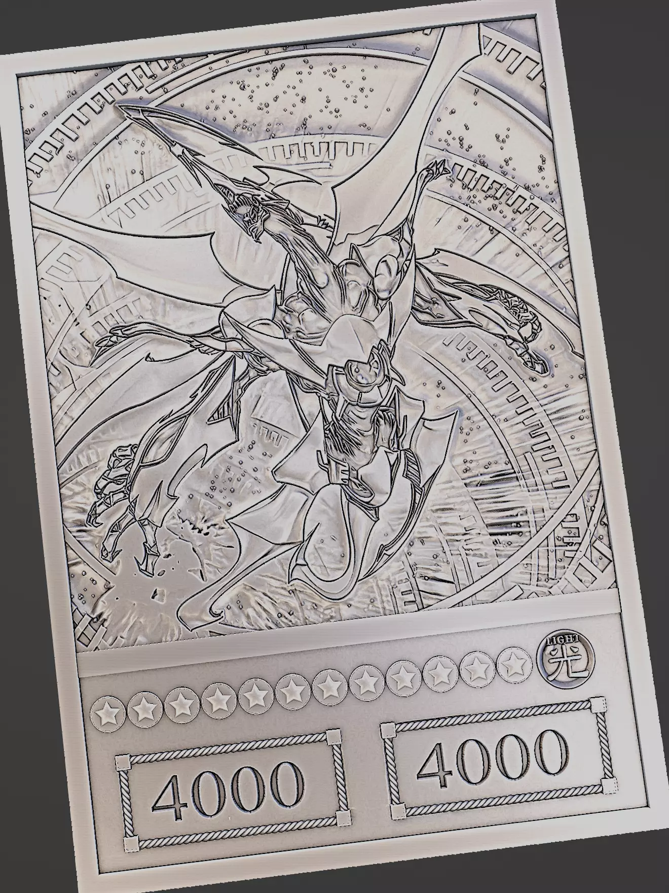 Shooting Quasar Dragon - yu-gi-oh Free 3D print model