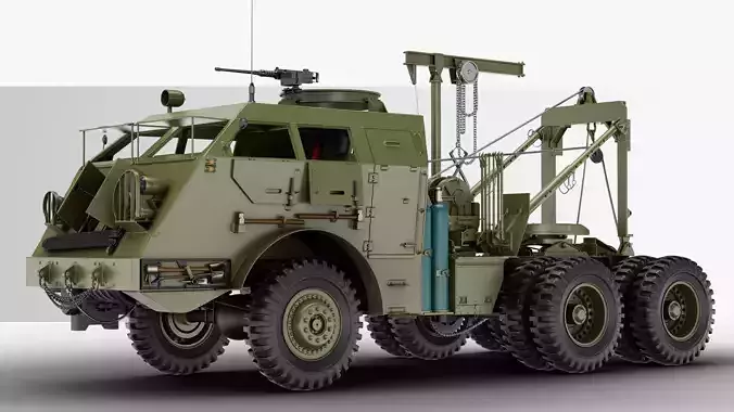 M25 M26 Tank Transporter - Dragon Wagon Highpoly