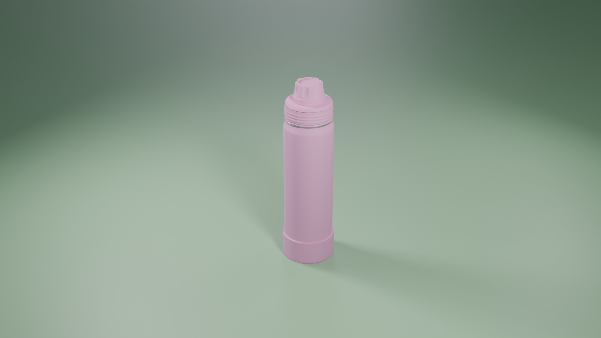 Water Bottle 3D model_2