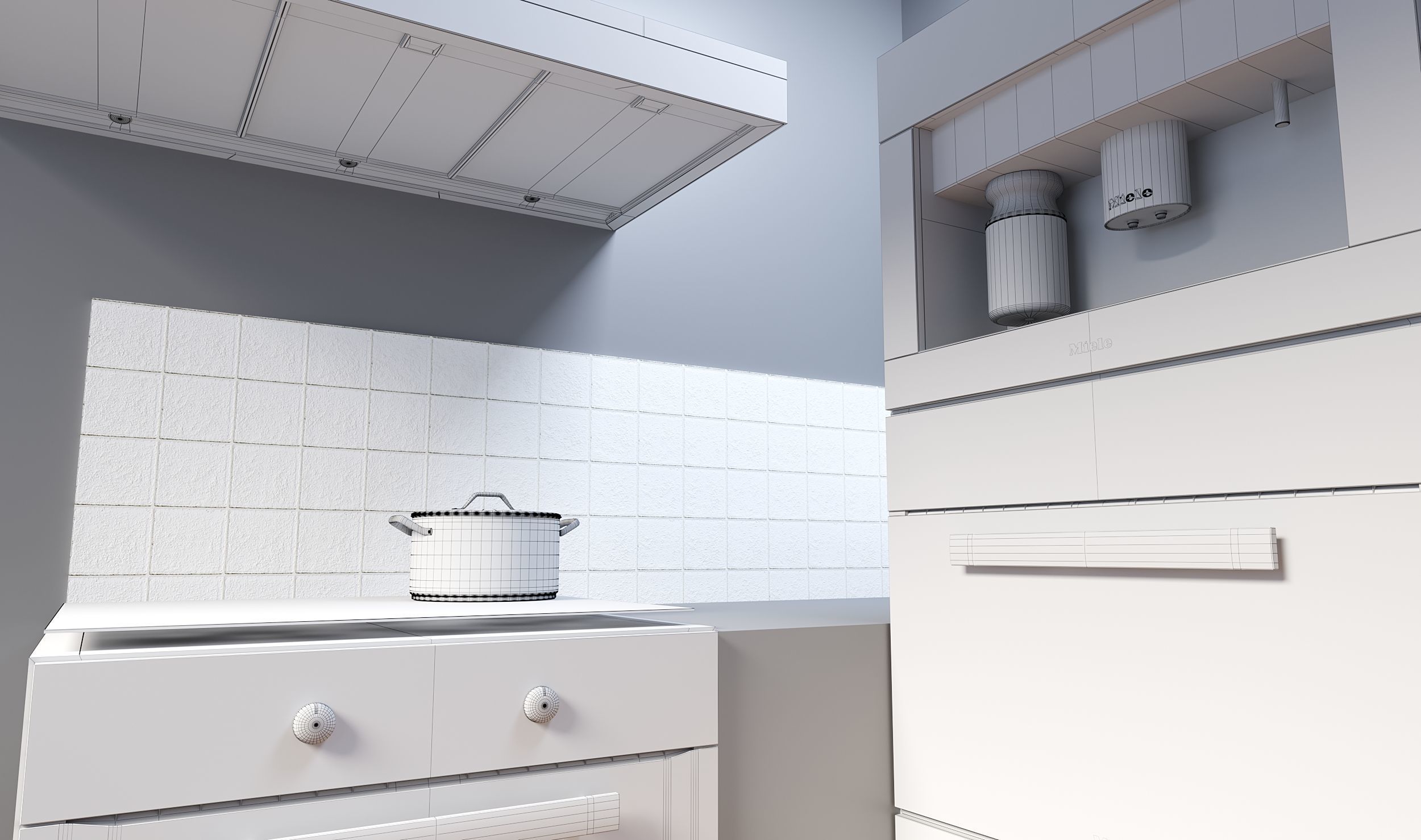 Miele Appliances Black 3D model_6