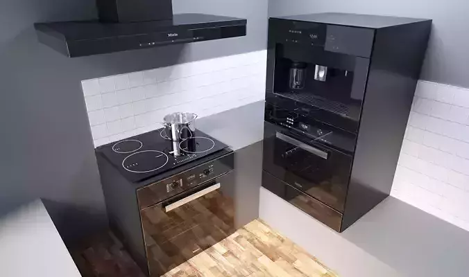 Miele Appliances Black 3D model