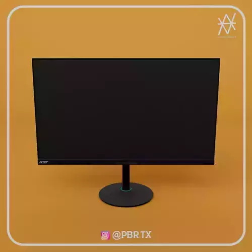 Acer Nitro XV282KKV Gaming Monitor 3D model