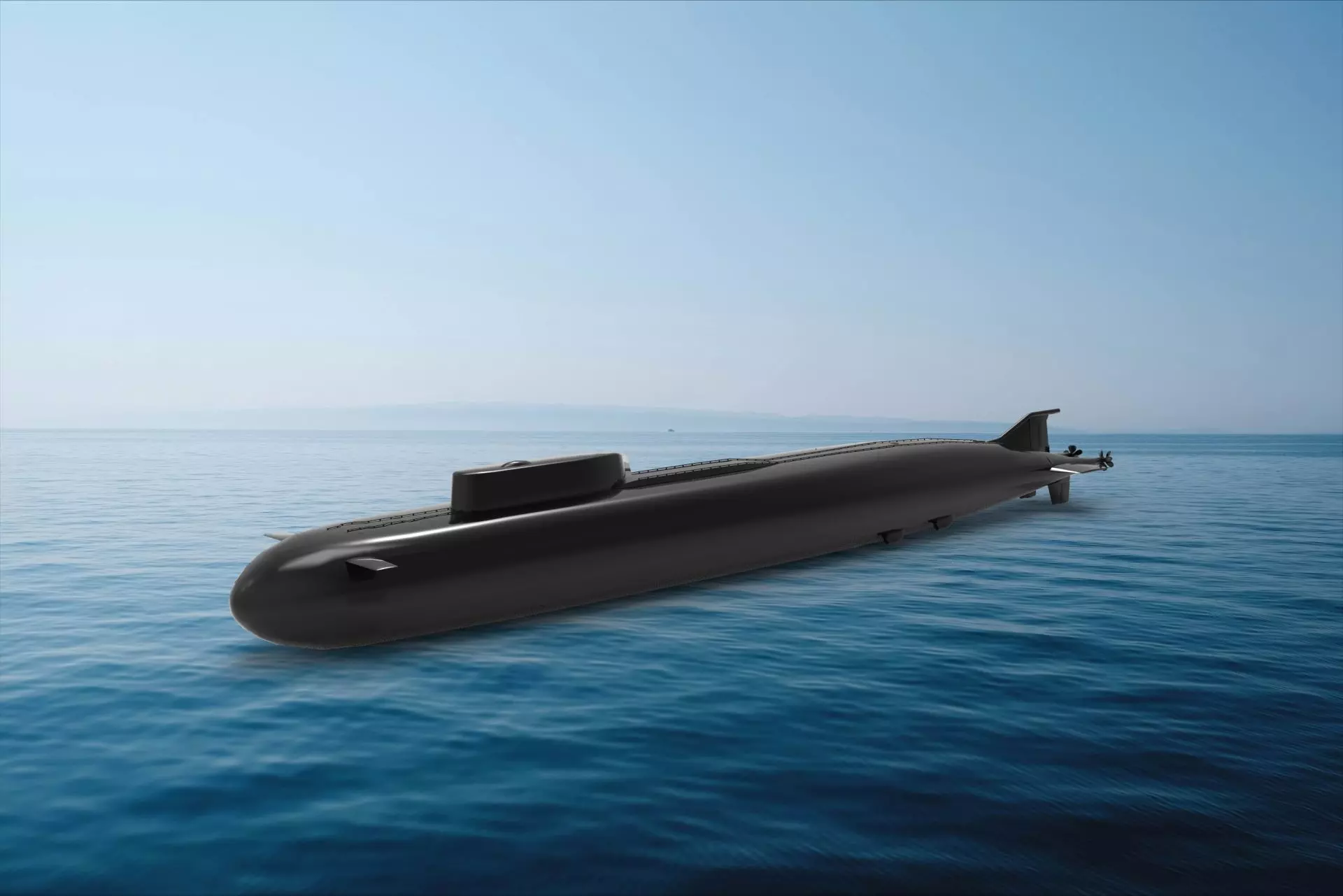 Oscar-class submarine 3D model_0