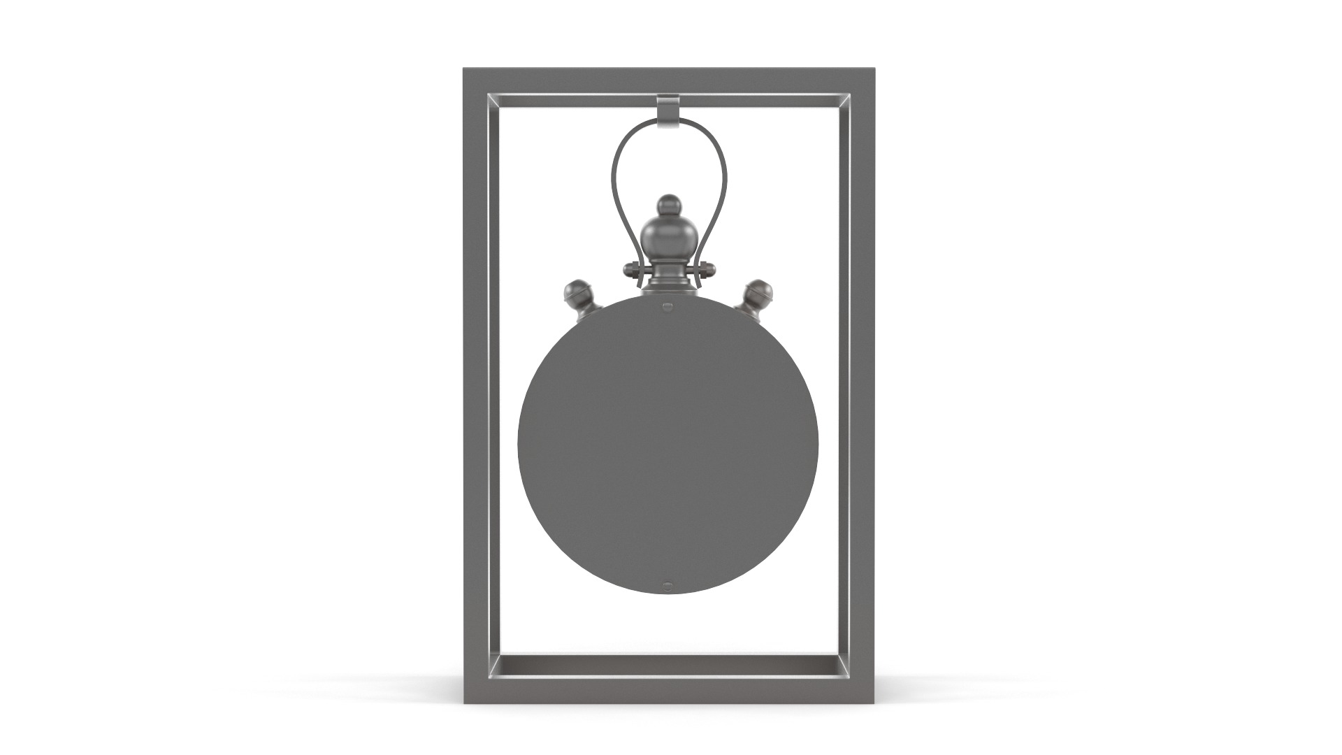 Table Clock 3D model_2