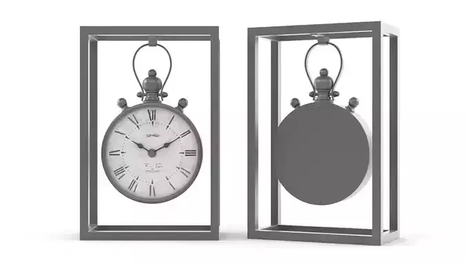 Table Clock 3D model