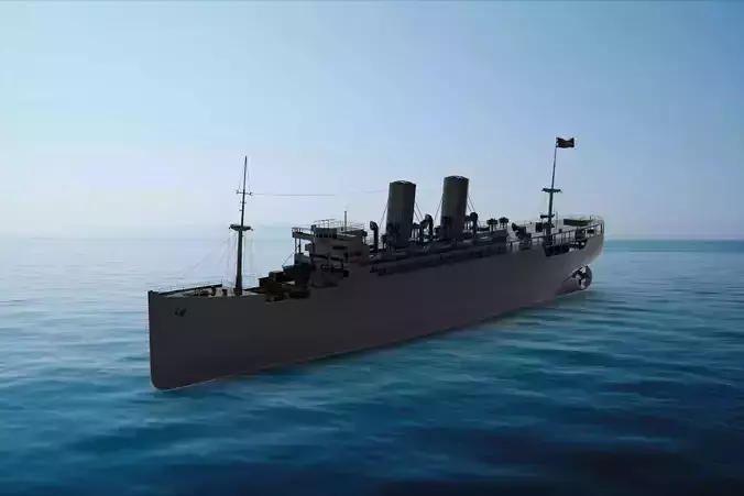 HMS Rawalpindi 3D model