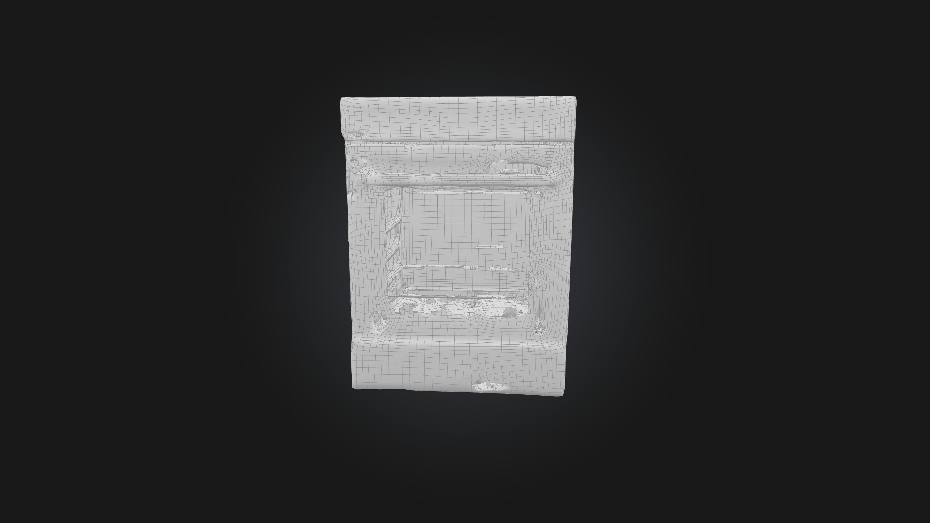 oven model 3D model_1