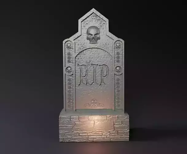 Tombstone 1  3D print model