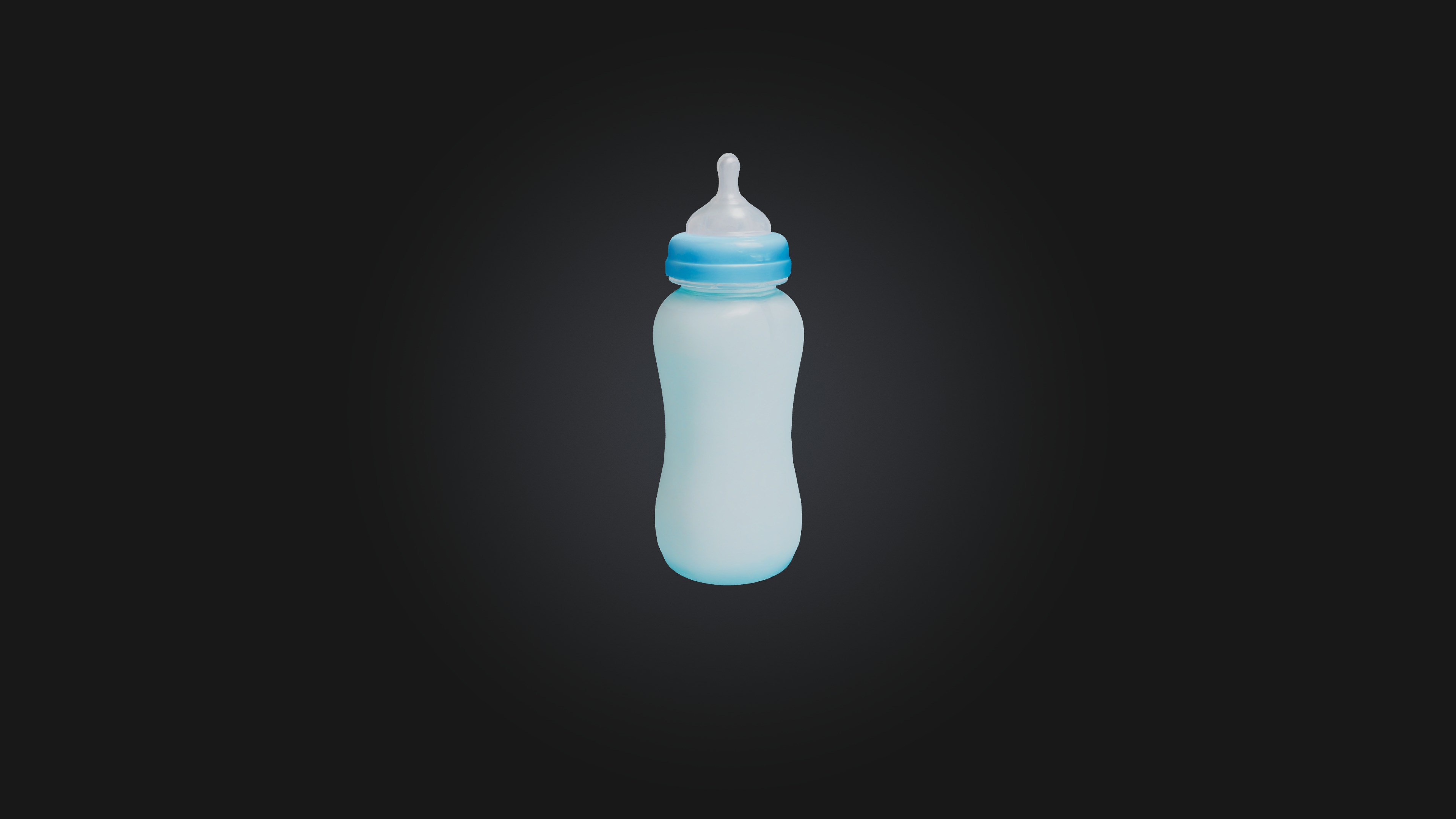 baby bottle 3D model_3