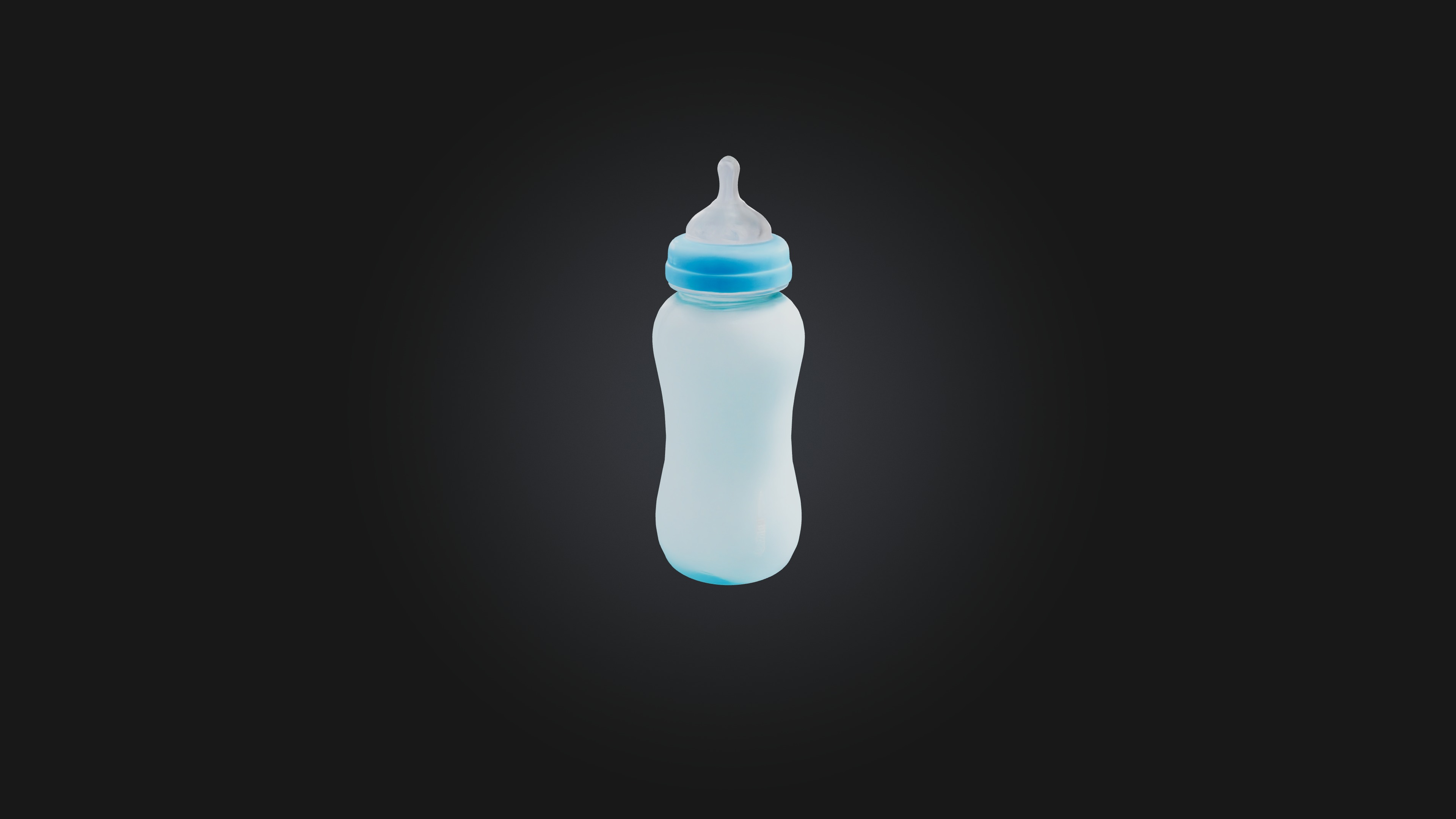 baby bottle 3D model_4
