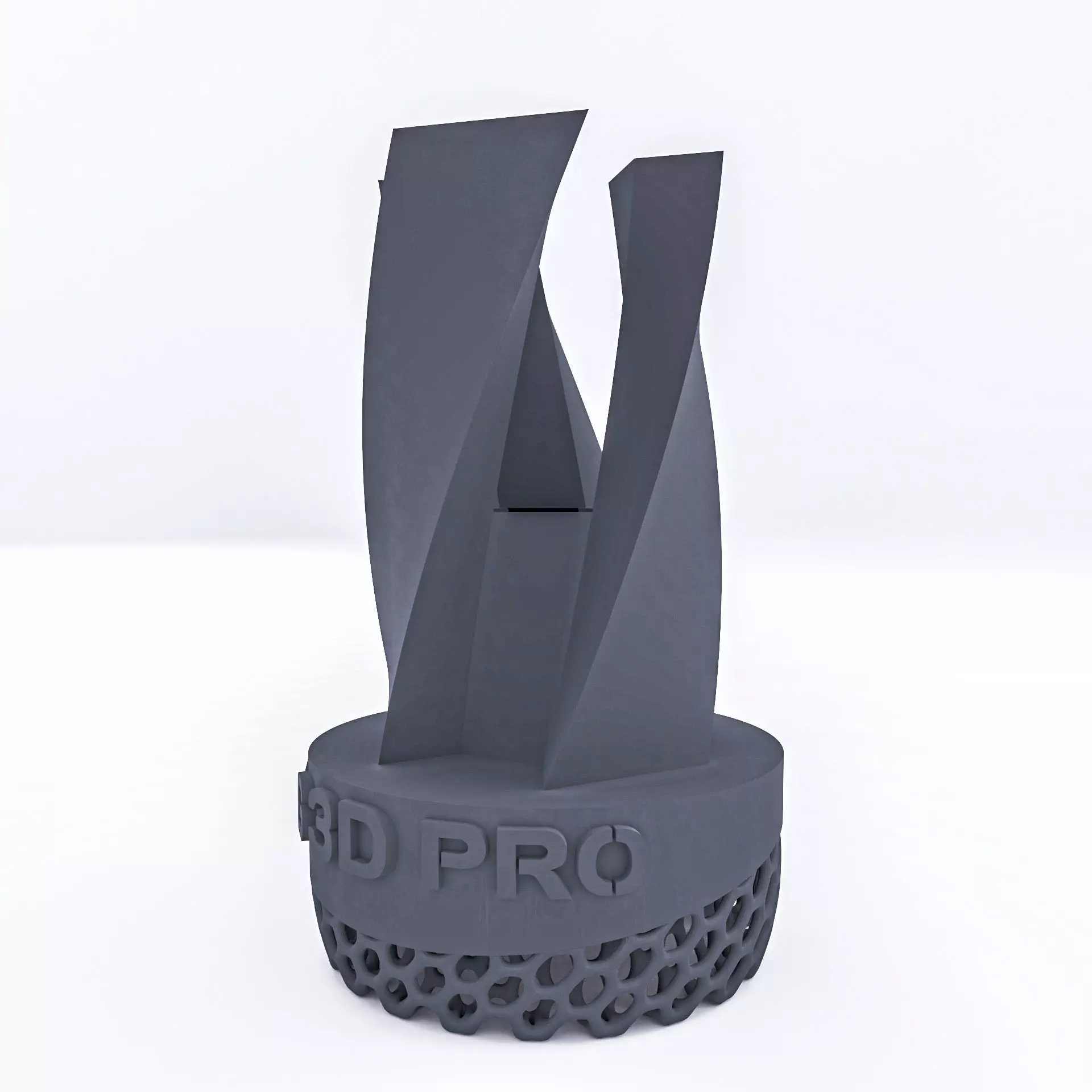 Trophee PLA CF Carbone Carbon Trophy G3D PRO Free 3D print model