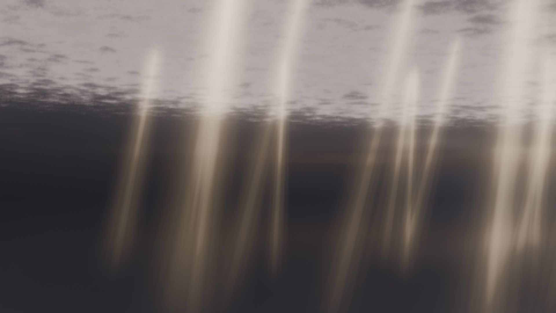 3 Sunbeams Animated Rigged Looping meshes Low-poly 3D model_4