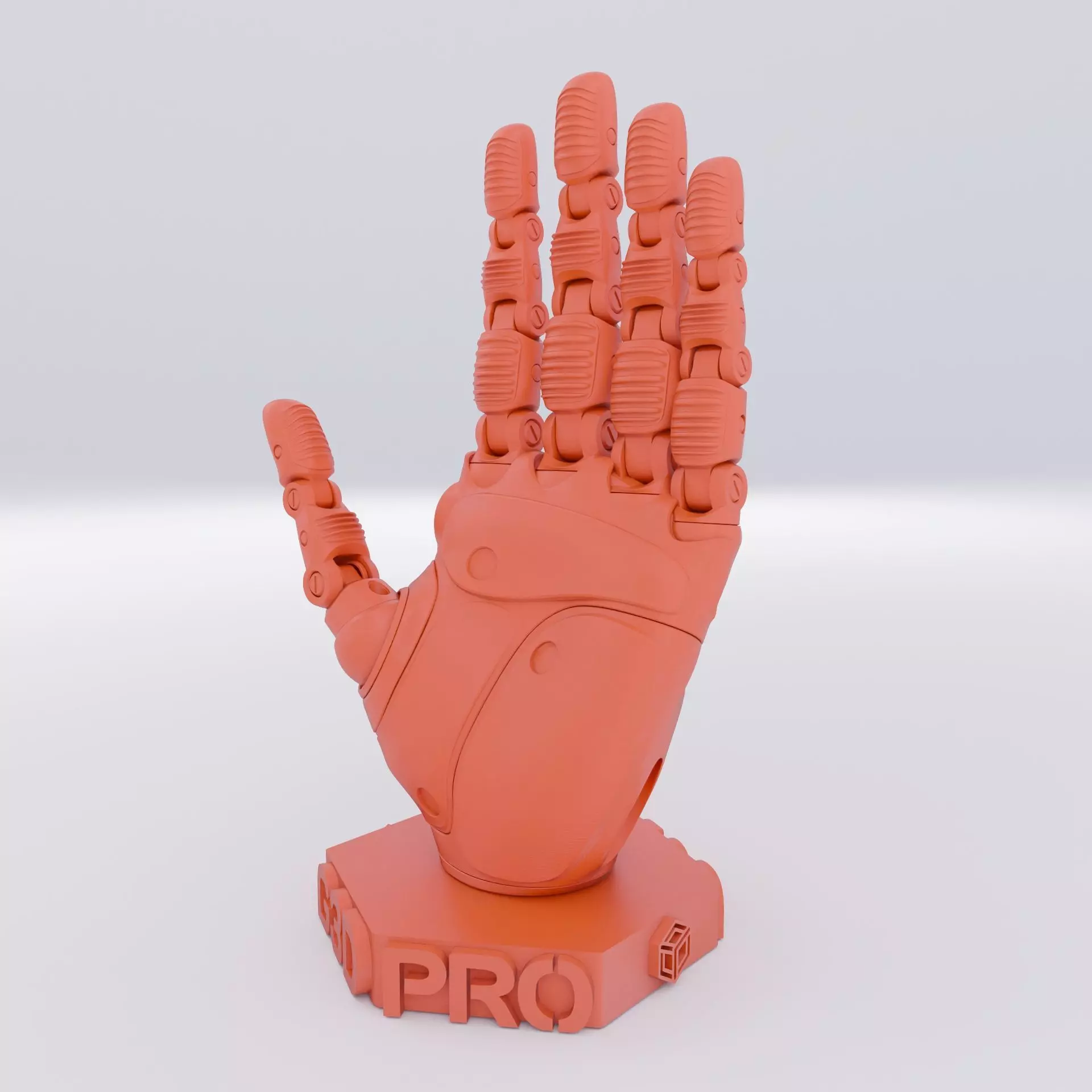 Trophee ABS Main Robot Robotic Hand Trophy G3D PRO Free 3D print model