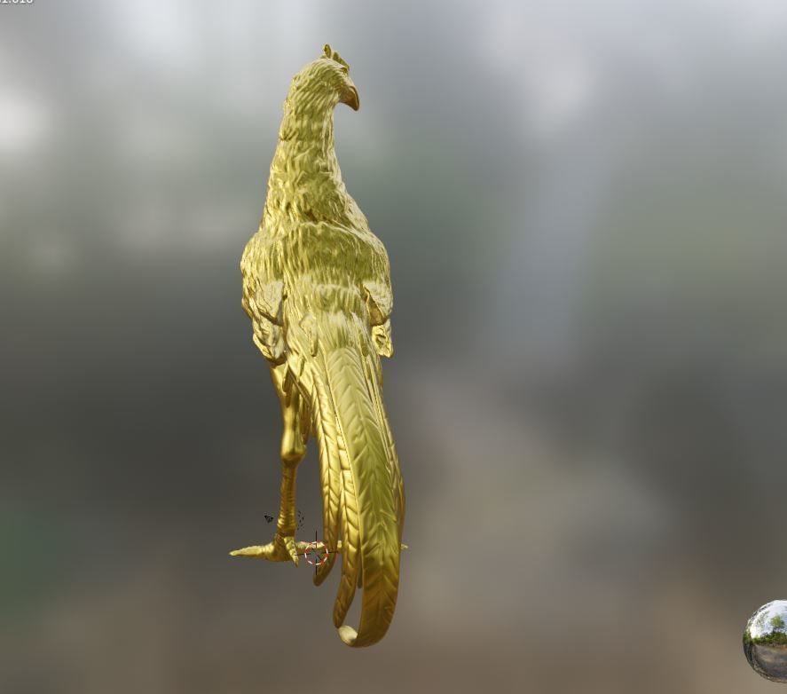 Rooster Gallo de pelea 3D print model_7