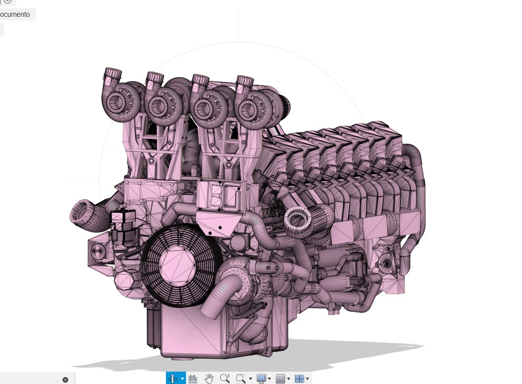 CATERPILLAR C175-16 3D print model_24