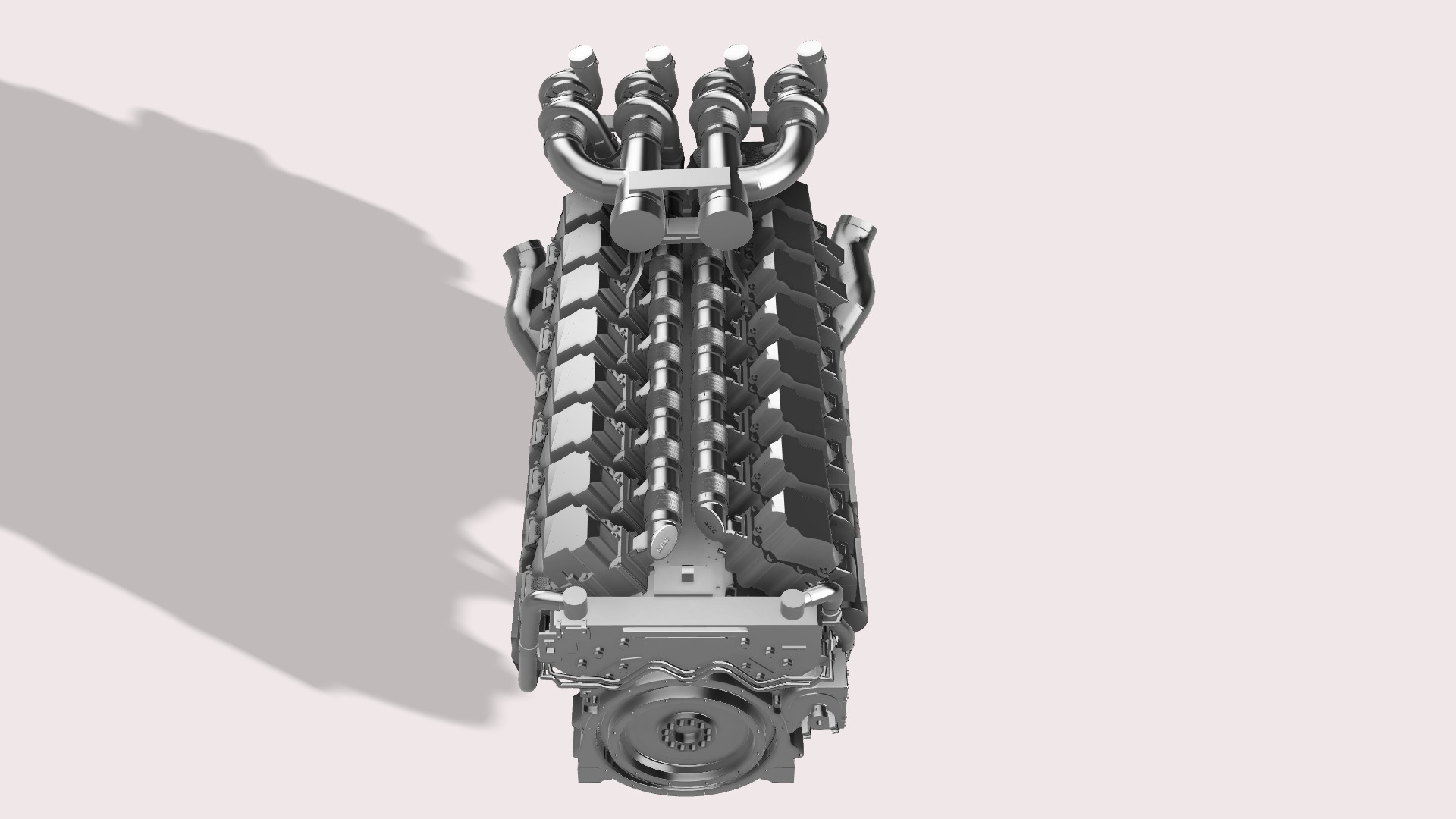 CATERPILLAR C175-16 3D print model_1