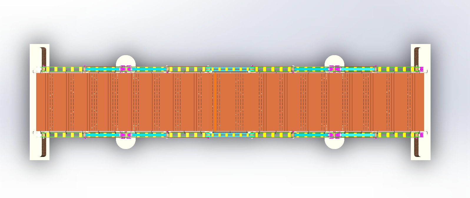 Pedestrian Bridge 3D model_7