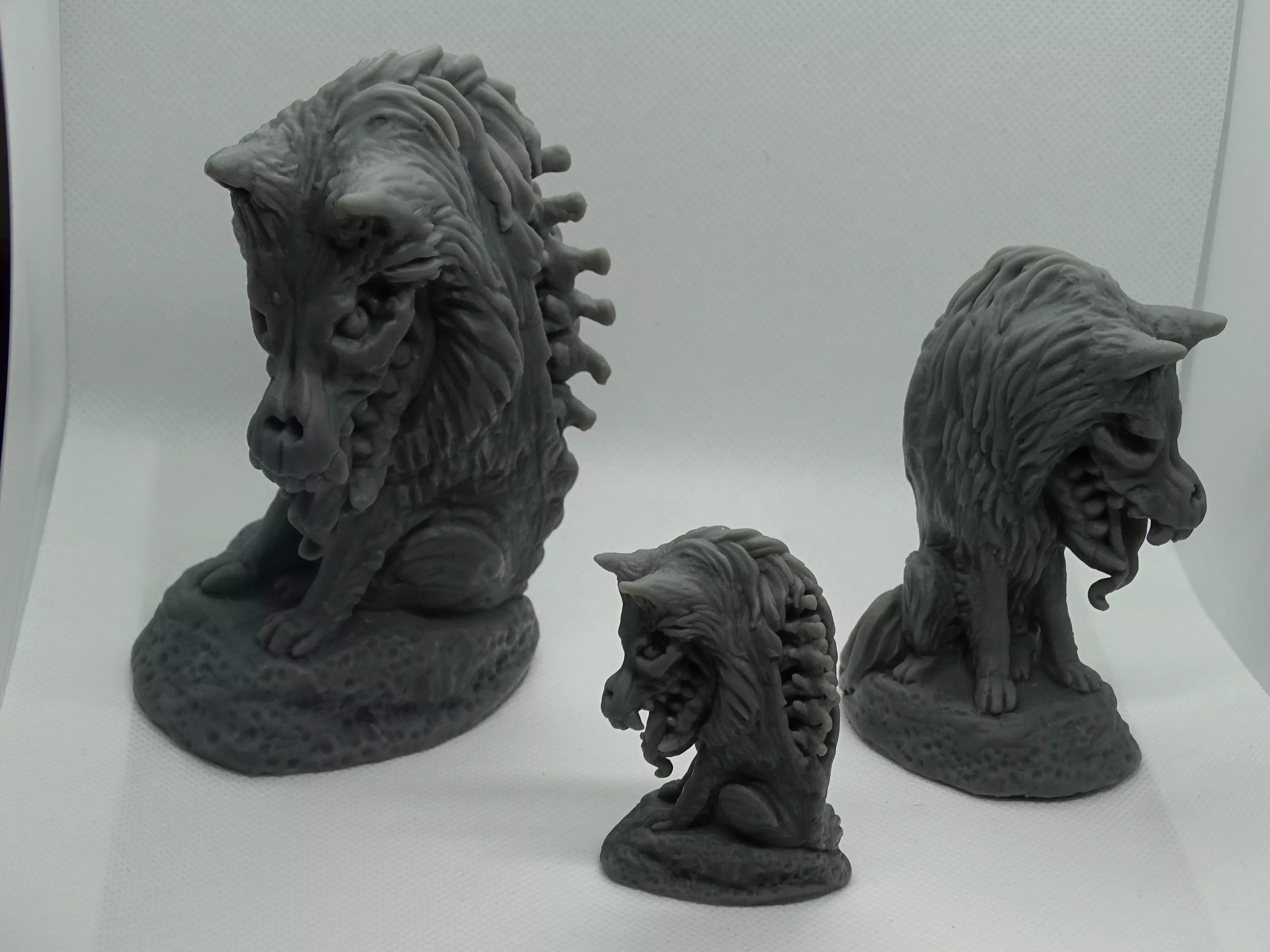 undead belgian shepherd 3D print model_0