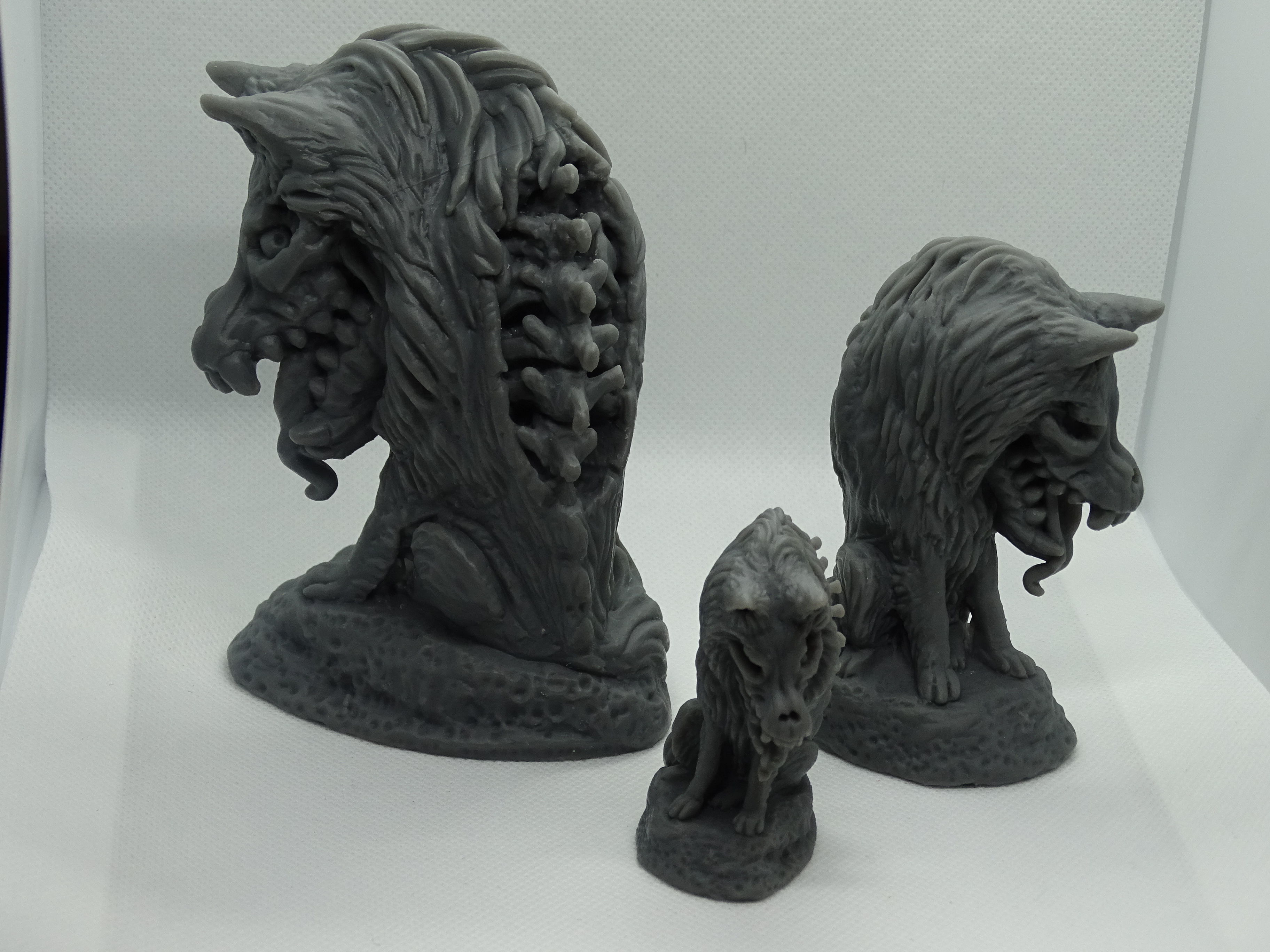 undead belgian shepherd 3D print model_1