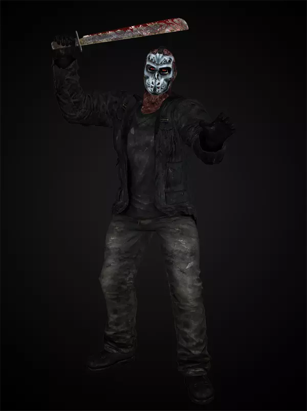 Jason X Low-poly 3D model