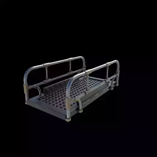 Modular Industrial Catwalk 3D model