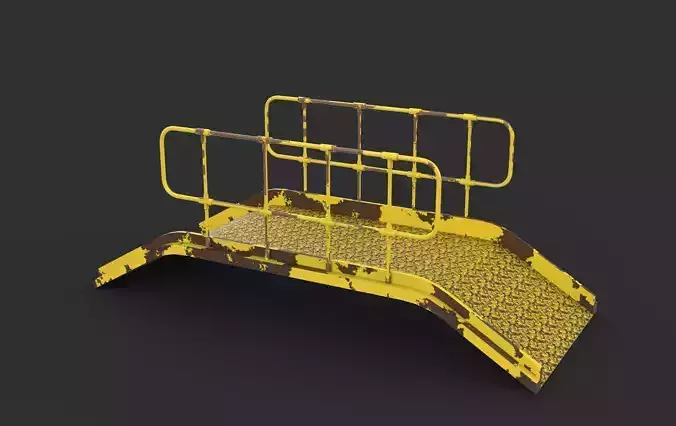  Industrial Platform  3D model