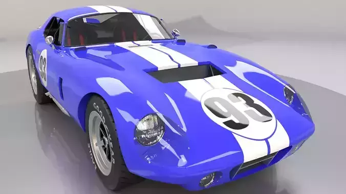AC Cobra Daytona High Poly