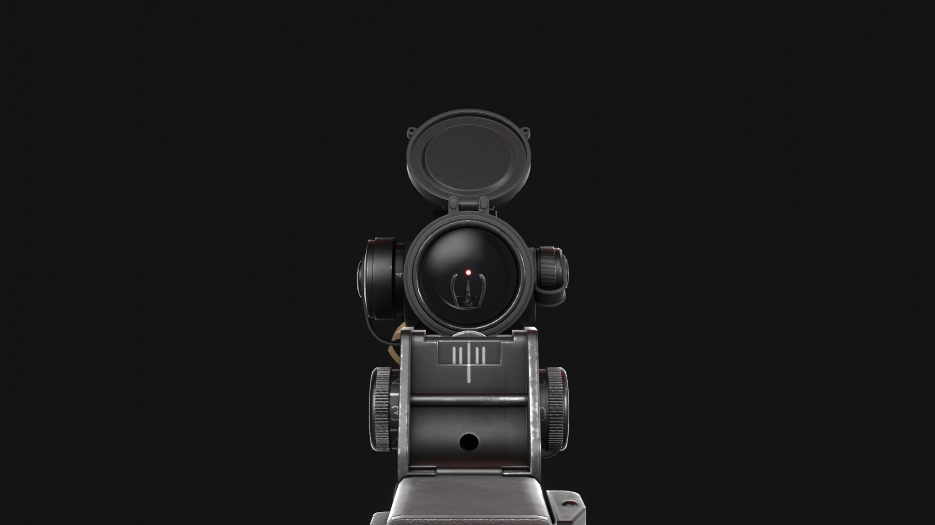 Howa Type 89 - JSDF Assault Rifle Pack - Game Asset Low-poly 3D model_8