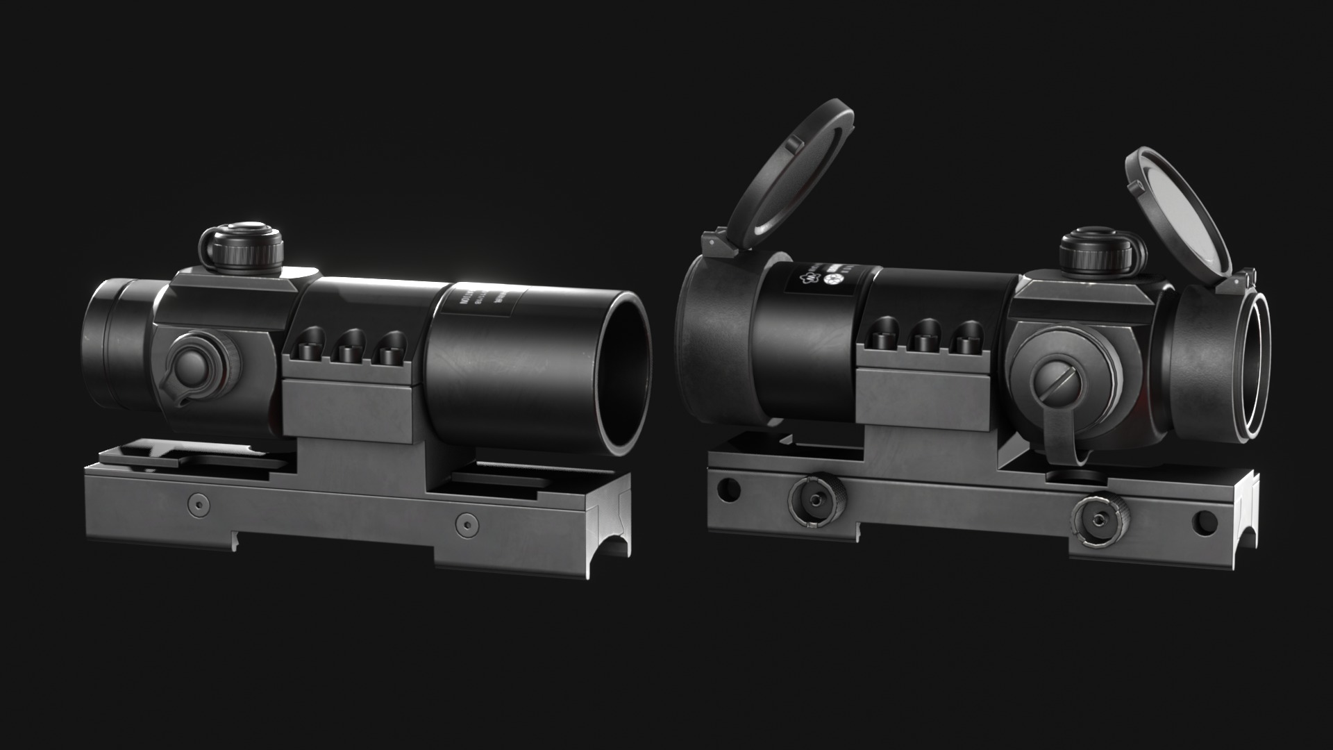 Howa Type 89 - JSDF Assault Rifle Pack - Game Asset Low-poly 3D model_18