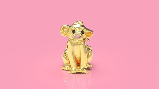 SIMBAH CHARM 3D print model