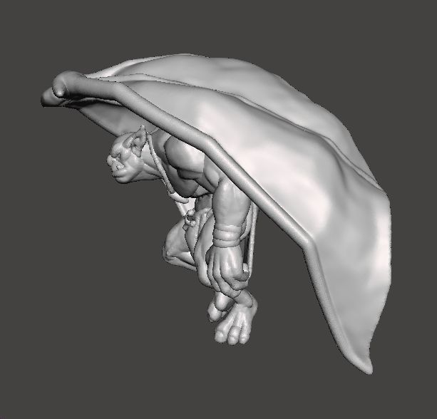 GARGOYLE MINION MINIATURE MODEL FOR FANTASY GAMES RPG DND 3D print model_4