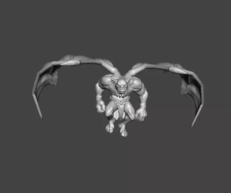 GARGOYLE MINION MINIATURE MODEL FOR FANTASY GAMES RPG DND 3D print model_0