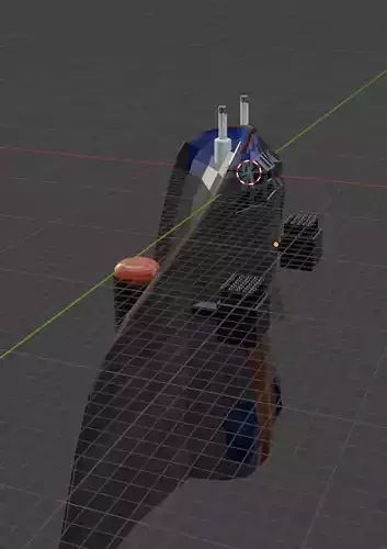 Apple Cruiser Space Craft 3D model