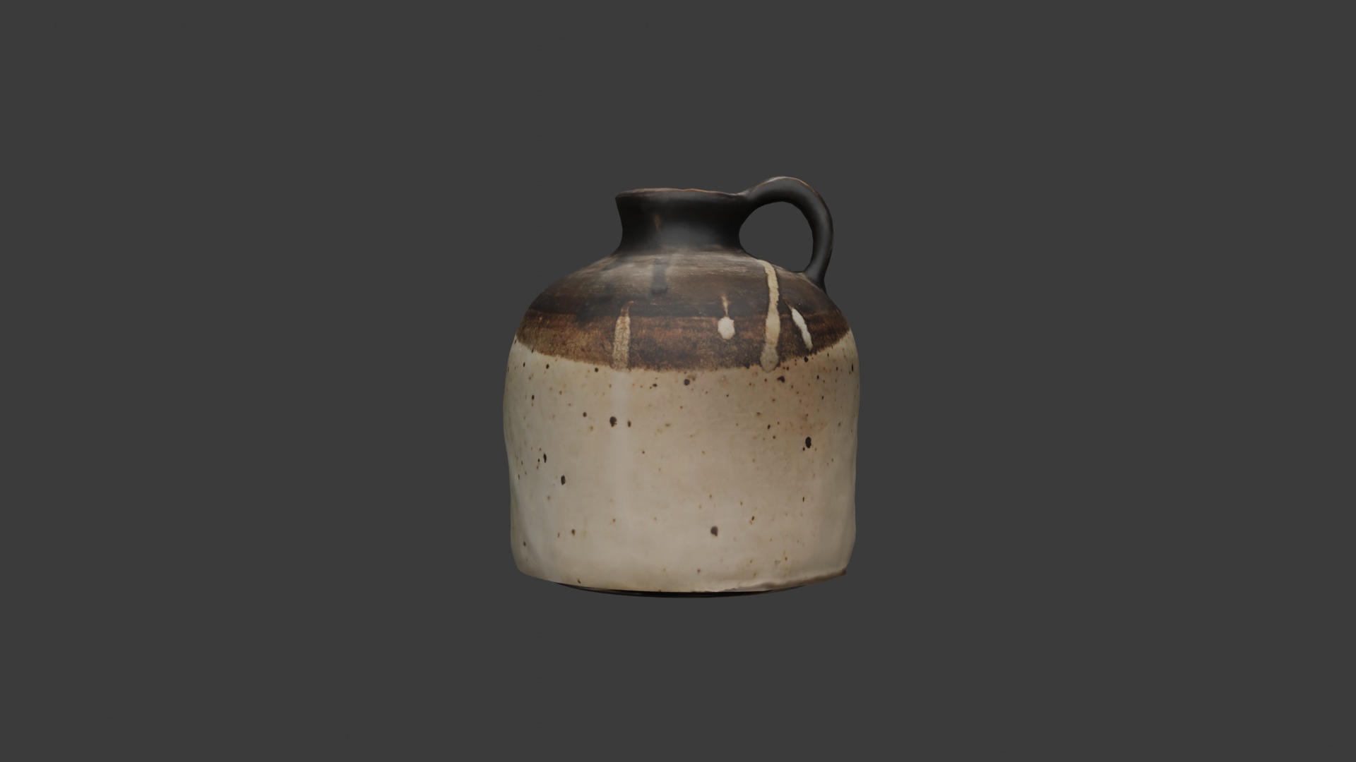 Moonshine Jug  Low-poly 3D model_11