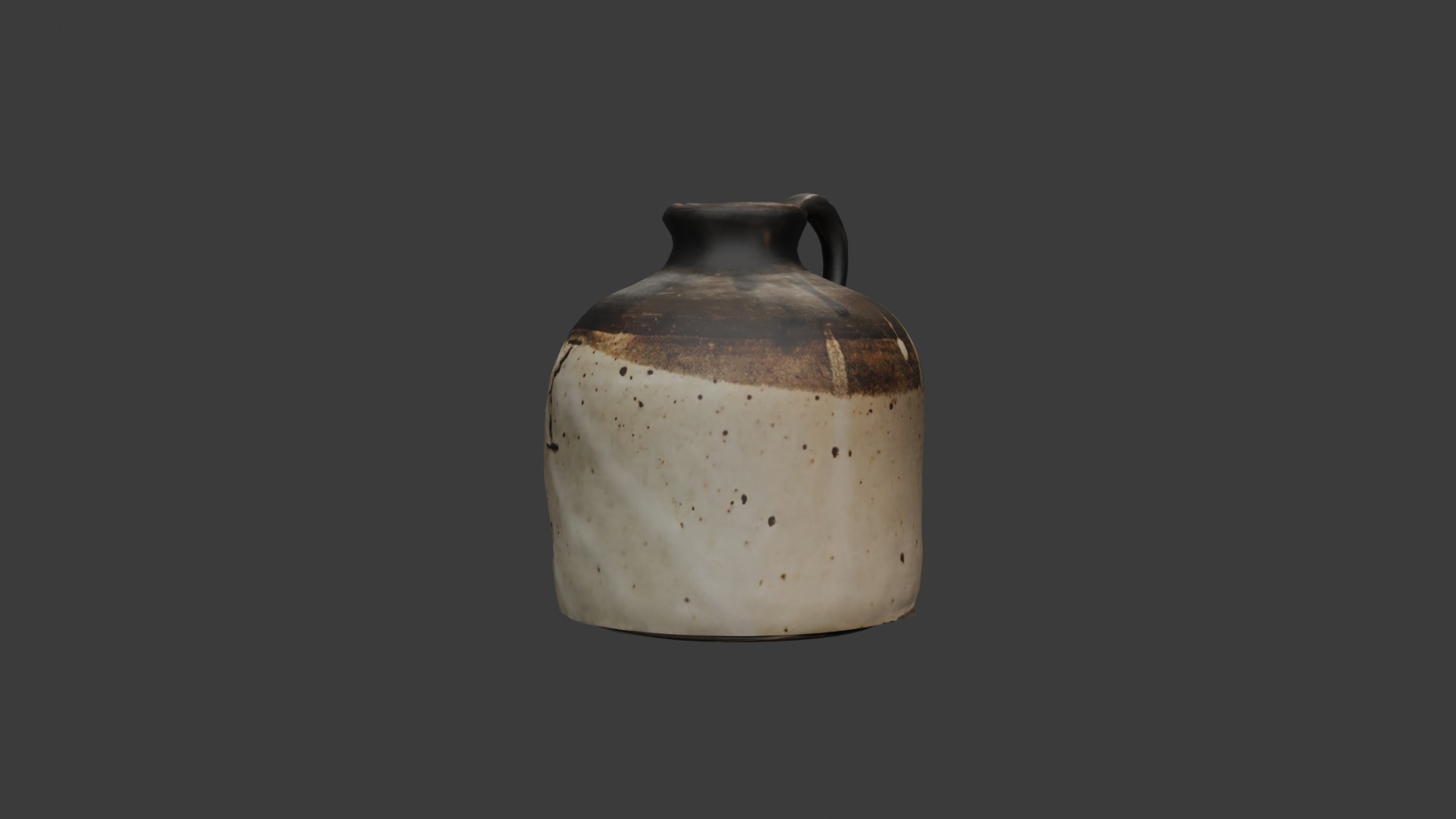 Moonshine Jug  Low-poly 3D model_10