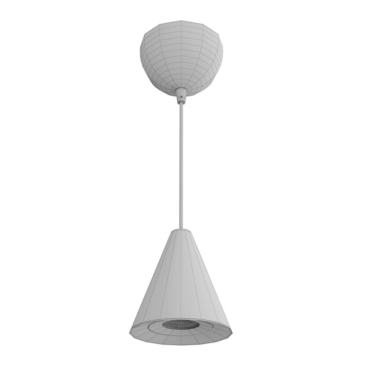 Series of pendant LED lamps  3D model_5