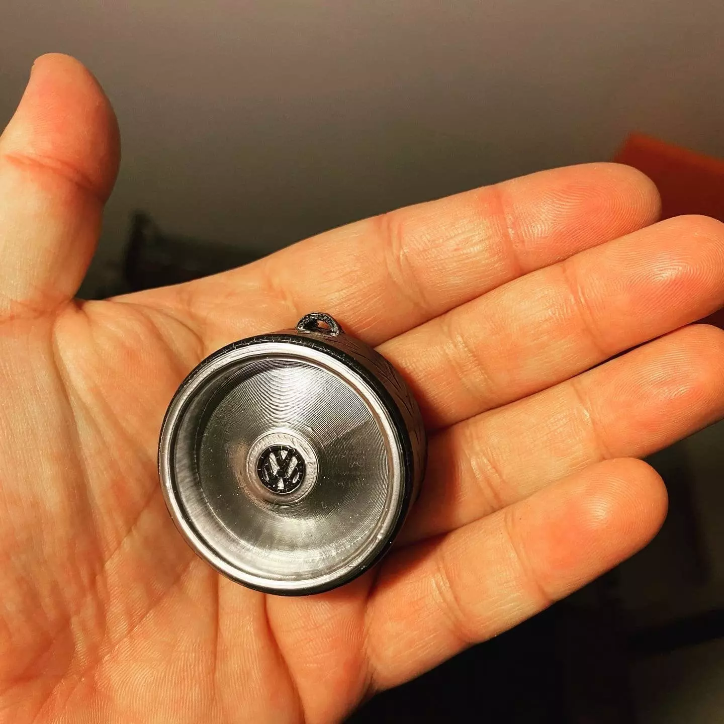 Custom Vw Wheel Keychain 3D print model