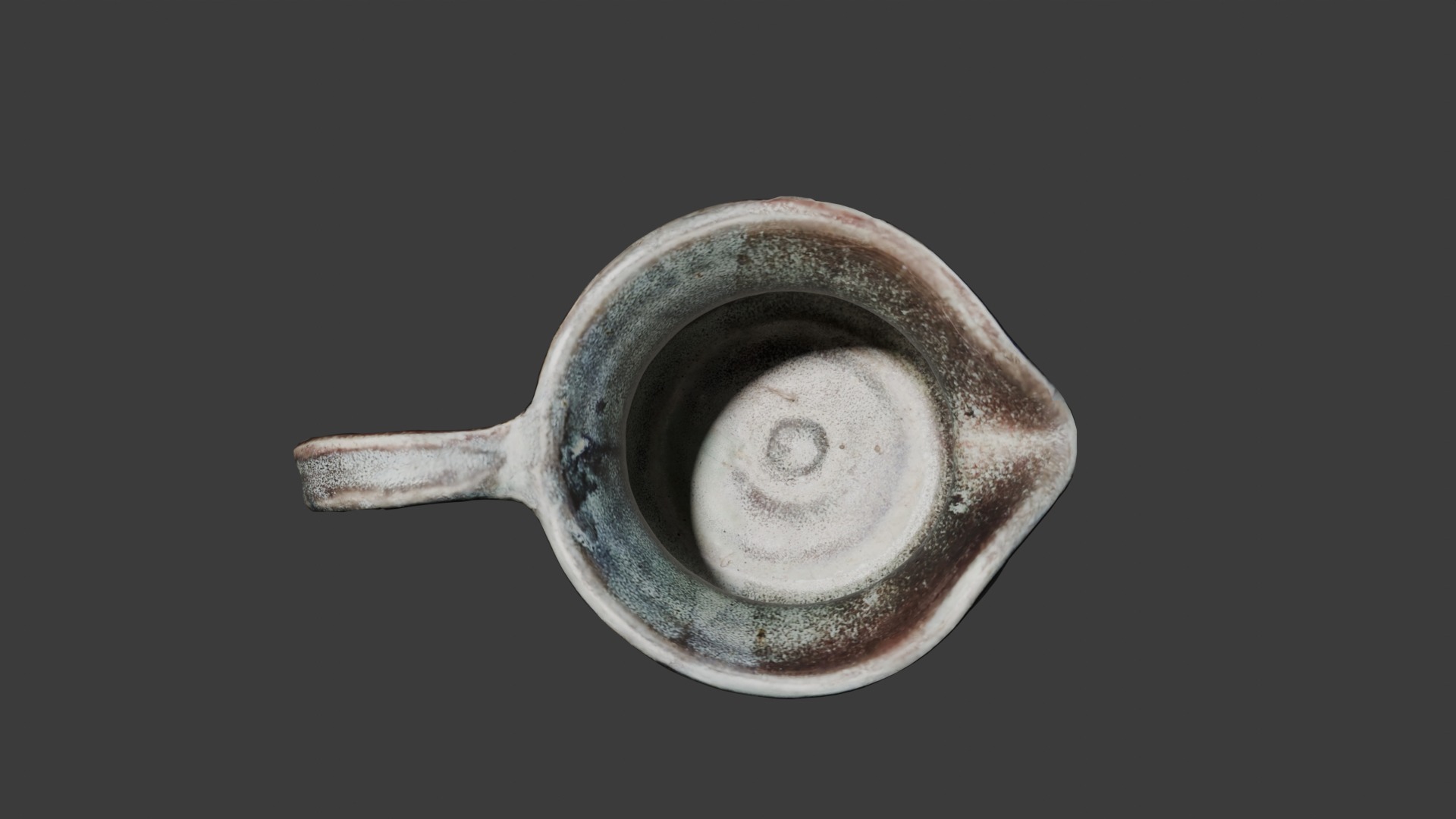 Milk pitcher Low-poly 3D model_6