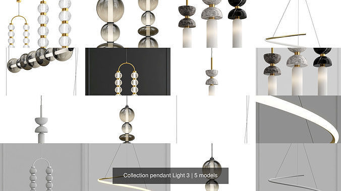 Collection pendant Light 3 