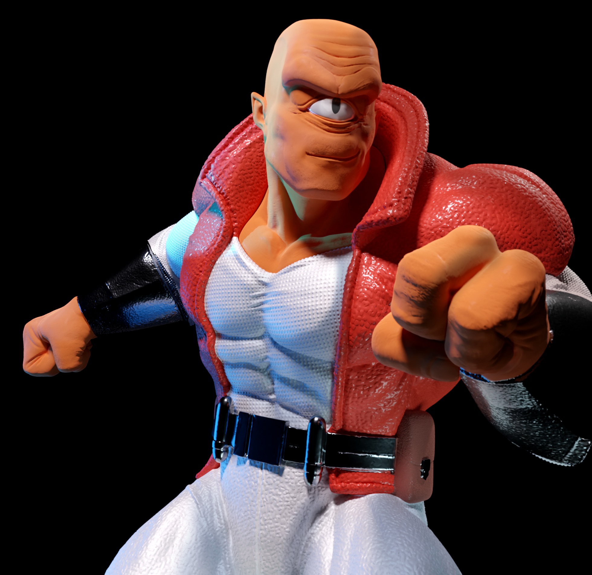 allen the alien 3D print model_1