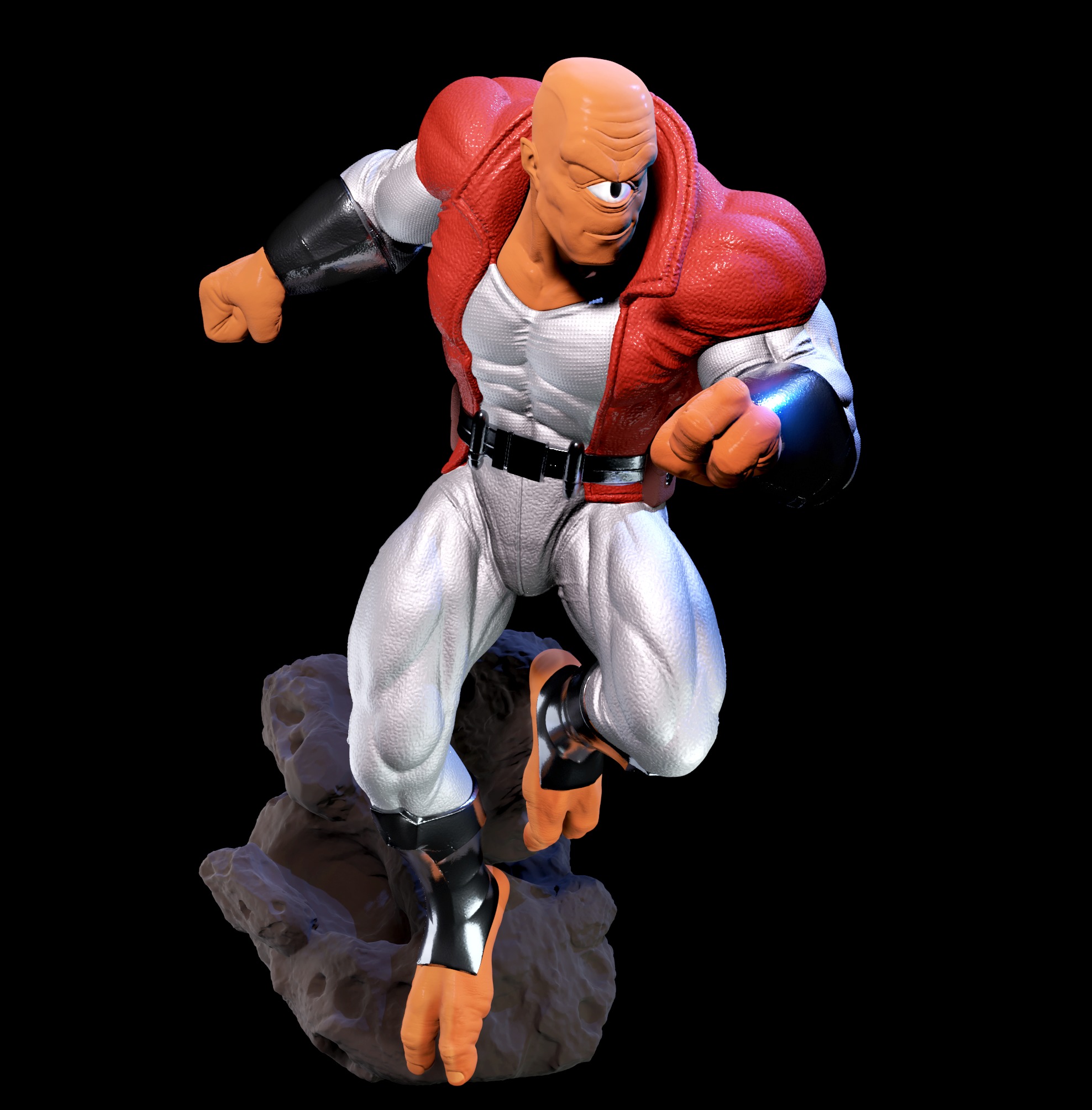 allen the alien 3D print model_5